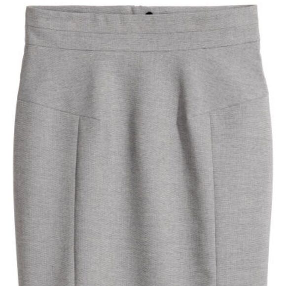 H&M Light Gray Pencil Skirt - Picture 1 of 2